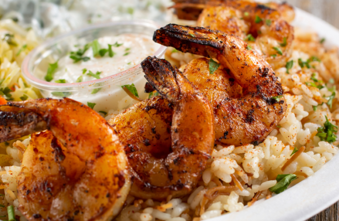 Charbroiled Shrimp Kabob
