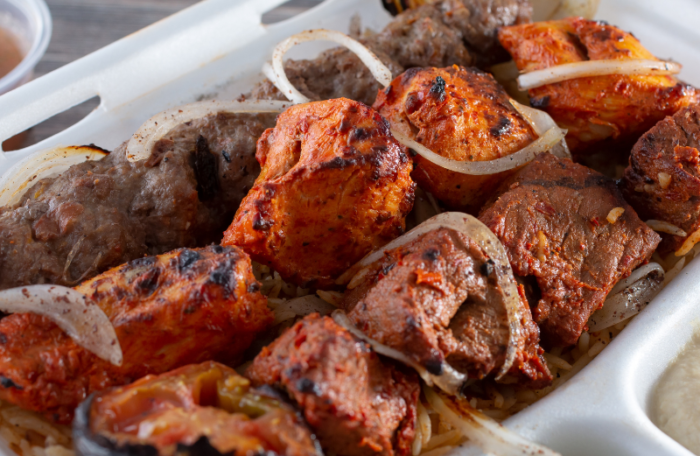 Reza’s Kebab Combo