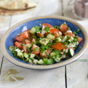 Chopped Cucumber Salad